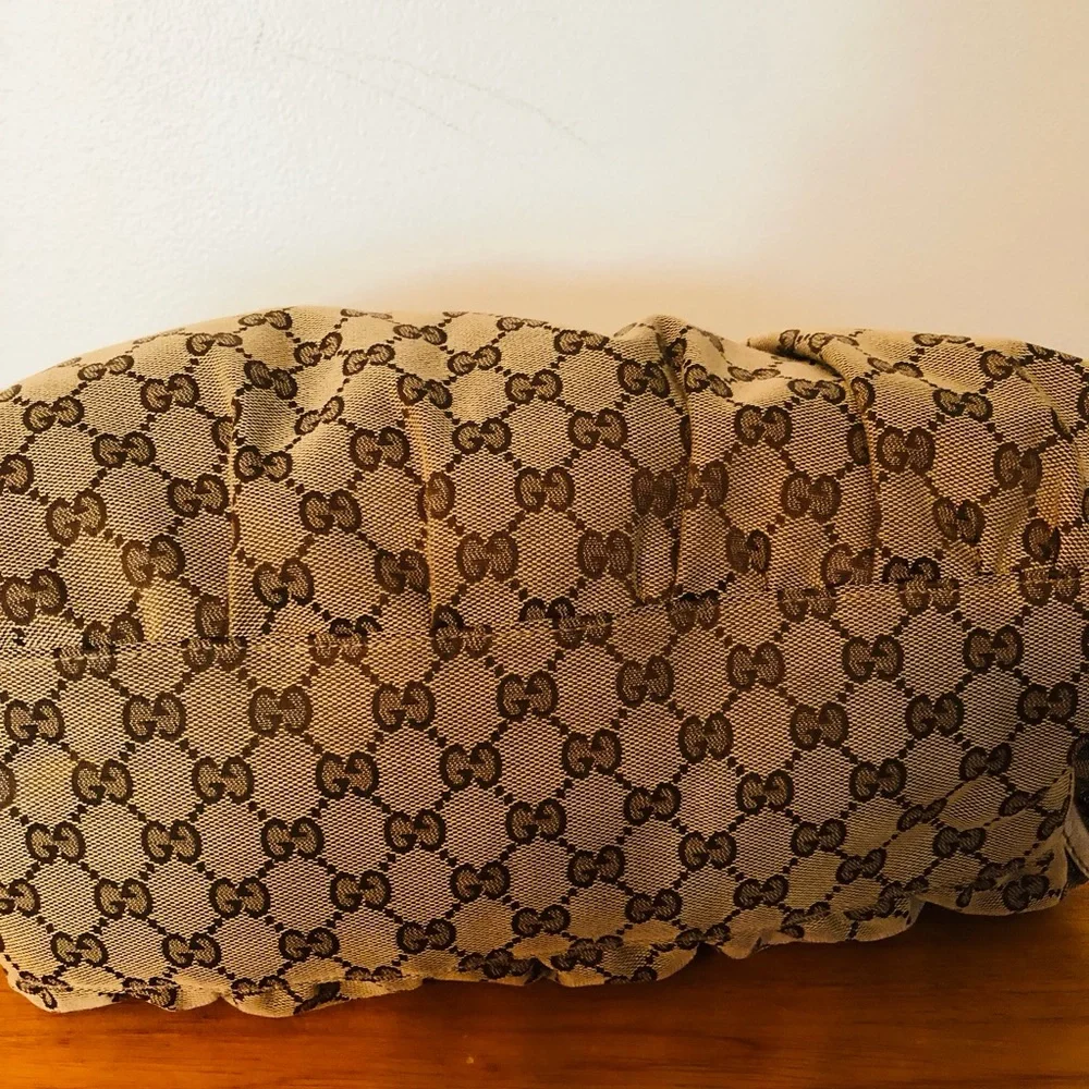 Authentic Gucci Monogram Hobo Shoulder bag/hand bag - Picture 8 of 16